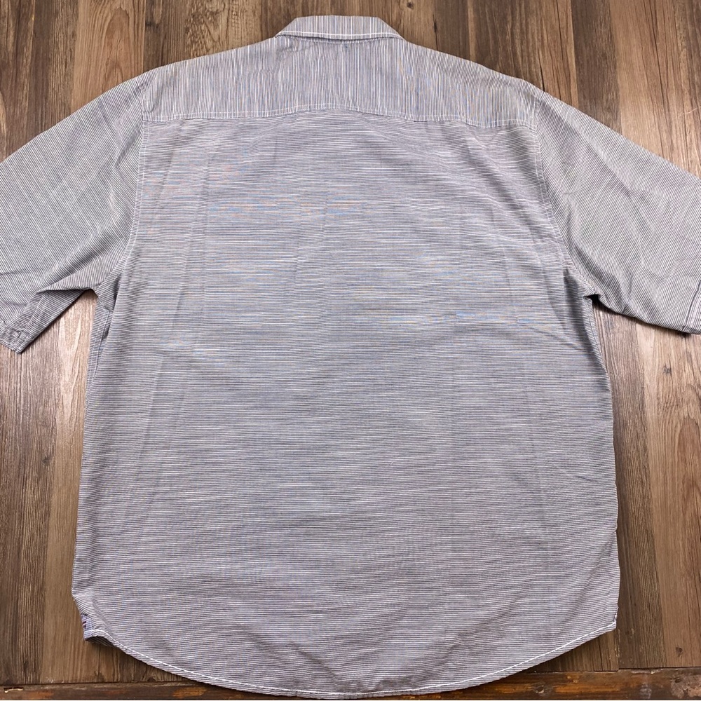 Drill NYC Men’s Short Sleeve Casual Button Down Shirt Light Weight Size 3XLB - Picture 5 of 10